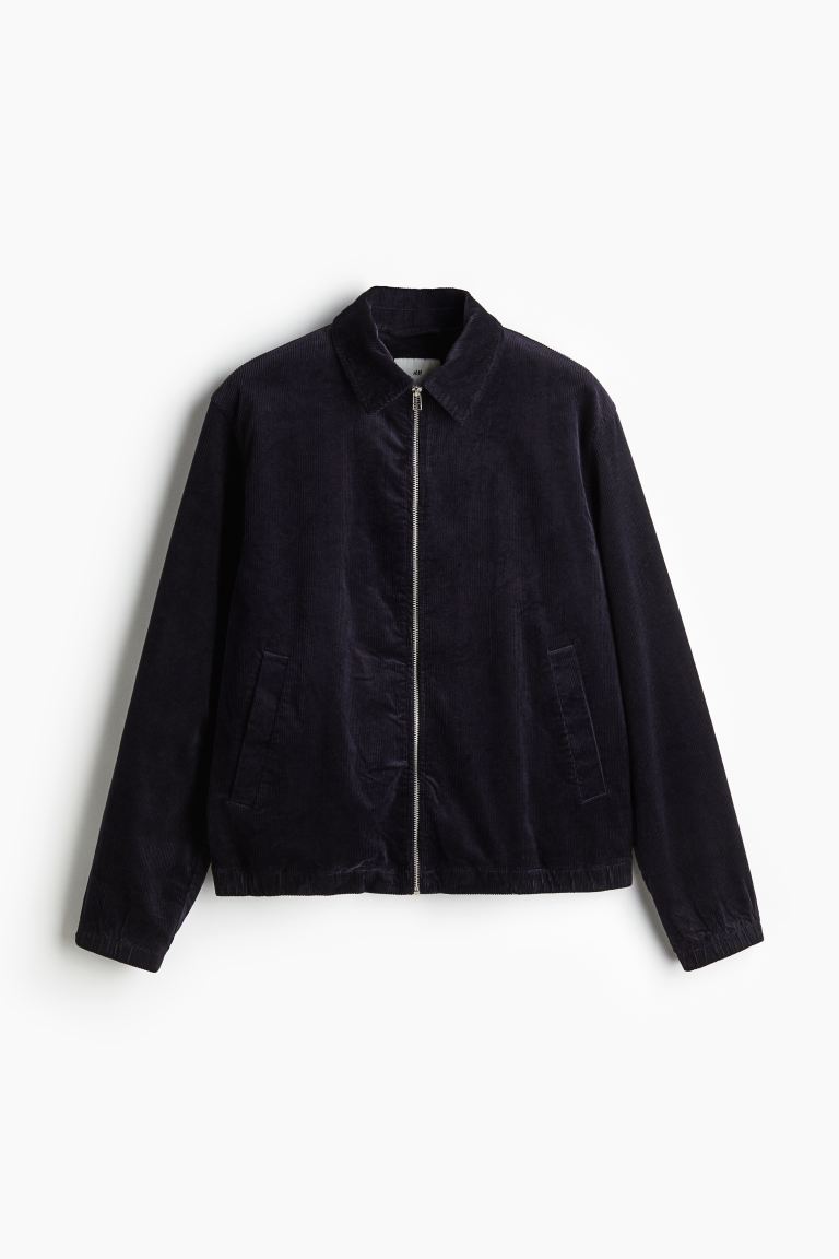 

Куртка HM Regular Fit, темно-синяя XS