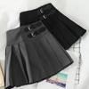 Preppy High-waisted Short Skirt Anti-exposure Student Pleated Half Skirt