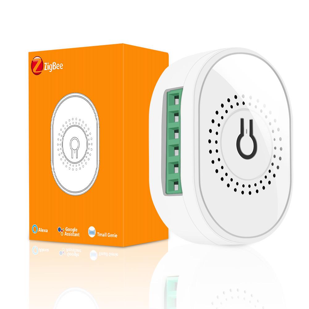 Graffiti WiFi Zigbee Smart Hidden Switch with Alexa Voice Control, Single/Two-Way, Zero/Single-Wire Compatible