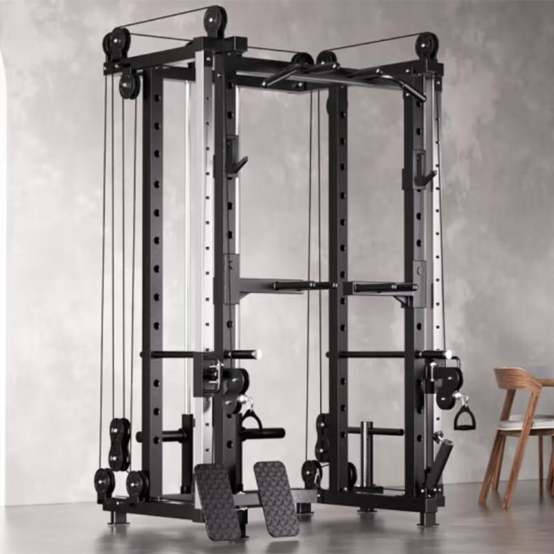YANBO Home Multi-functional Smith Machine Power Rack