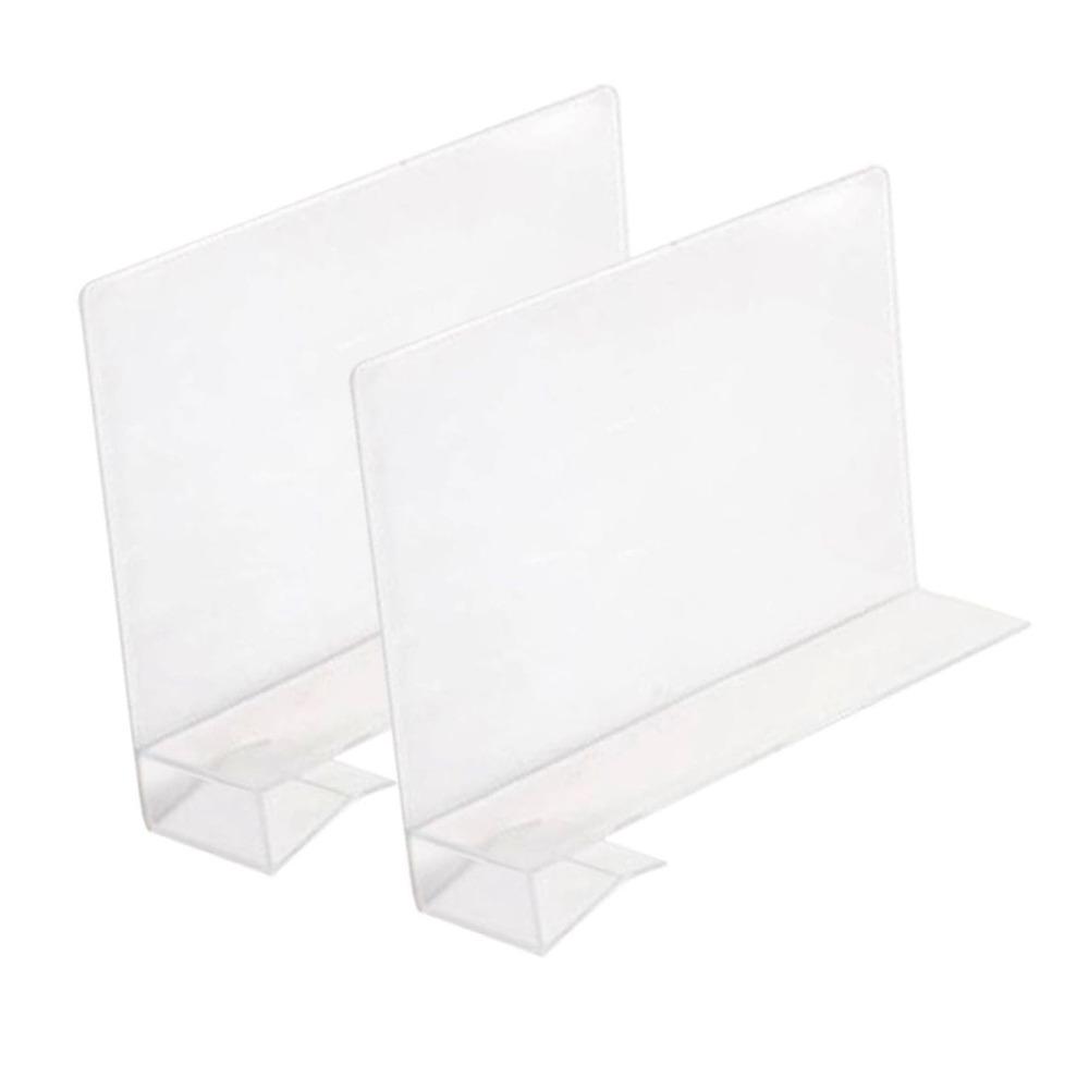 2Pcs Space Saving New Style Wardrobe Divider Adjustable Sturdy Closet Organizer Plastic Storage Separator Bag Organize