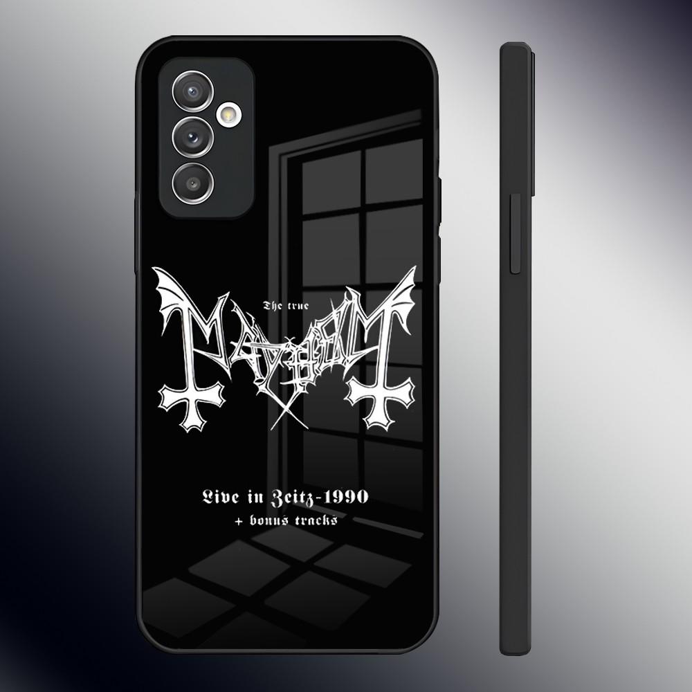 

Mayhem Live In Leipzig Burzum Phone Case for Samsung S24 Ultra S23 S22 S20 Fe S21 Plus Galaxy A54 A34 A24 A53 M54 Note 20 Cover Samsung s21plus