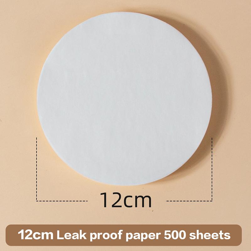50/500Pcs Leakproof Paper Drink Cup Leakproof Round Coffee Cup Take Away Paper Cup Lid Coffee Spill Proof Gasket
