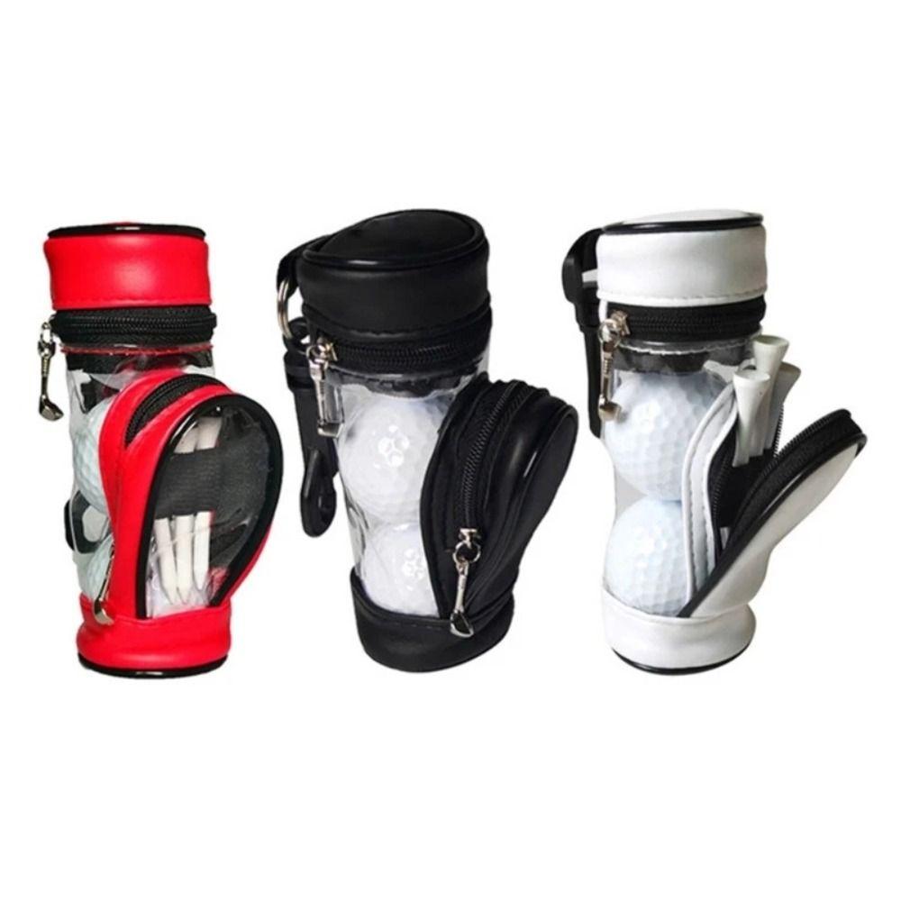 Can Hold 3 Balls Golf Ball Waist Pack Portable Golf Waist Pouch Durable Golf Ball Storage Bag  Gift
