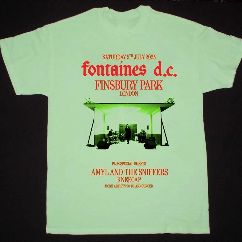 

NEW Fontaines D.C. Tour 2025 Gift For Fan Full Size S-5XL T-shirt Reprint Unisex T-Shirt Graphic Tee S