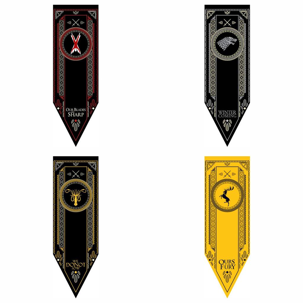 Authentic Game Of Thrones Got House Sigil Tournament Banner Flag Poster Decal