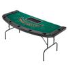1828.8 Mm Folding Poker Table Foldable 7 Player Casino Texas Holdem Table