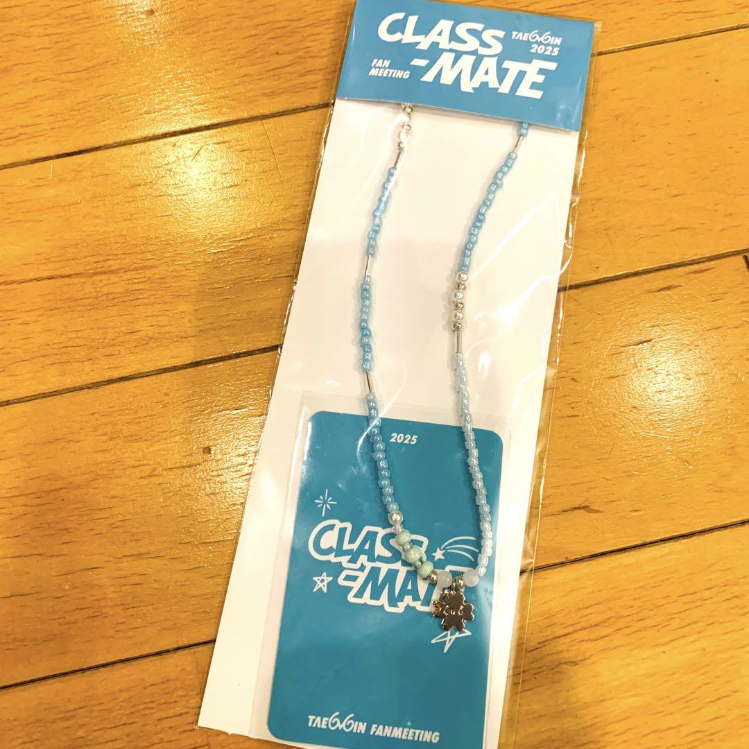 

[USED] Taemin FANMEETING CLASS-MATE Merchandise Necklace