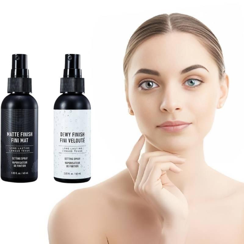 Nyx Makeup Fixierspray Für Alle Hauttypen Feuchtigkeitsspendend Leichtgewichtige Schnelltrocknende Formel 10ml Schwarze Und Weiße Flaschen