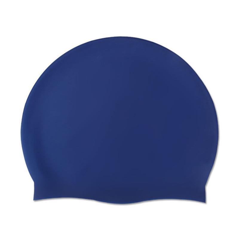 Universal Plus Size Silicone Swimming Cap for Men, Women, and Children - Comfortable, Non-Tight Fit