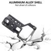 Vloggings Rig Stabilizers Camera Cage for ZVE10, Metal Camera Cage with Handgrip and Quick Mount Plate Easy Grips