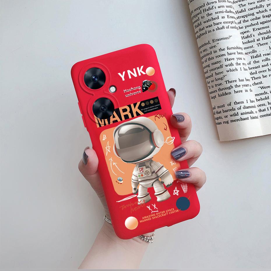 for Huawei Nova 11i Case Cute Astronaut Soft Silicone Phone Cover for Huawei Nova 11i MAO-LX9 Back Cases Nova11i 11 i Funda Etui