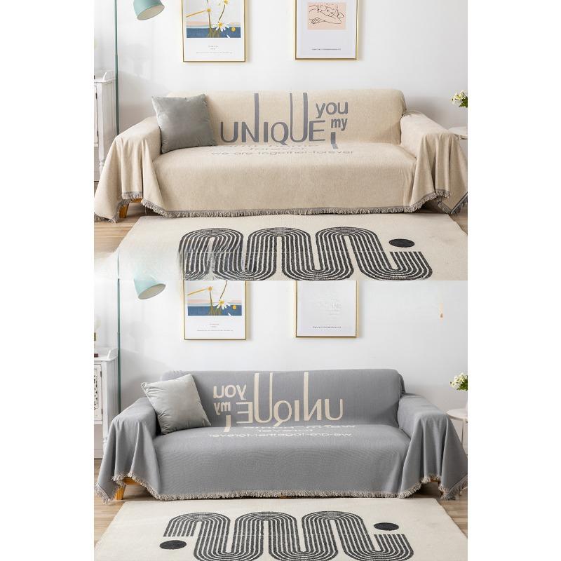 

Чехол для дивана с защитой от царапин, простой тканевый чехол для дивана, коврик для всех сумок, универсальный чехол на спинку для четырех сезонов, полотенце 180*130cm