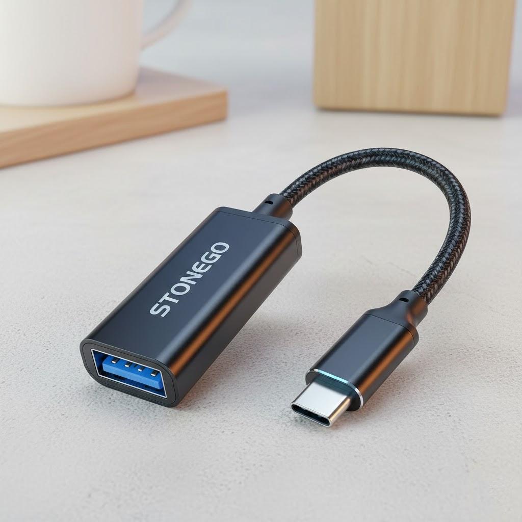 

2 in 1 USB 30 OTG Adapter Cable Type C Micro USB To USB 30 Converter Data Line Mobile Phone Accessories чёрный