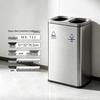 MX-T32 Stainless Steel Square Hotel Trash Can
