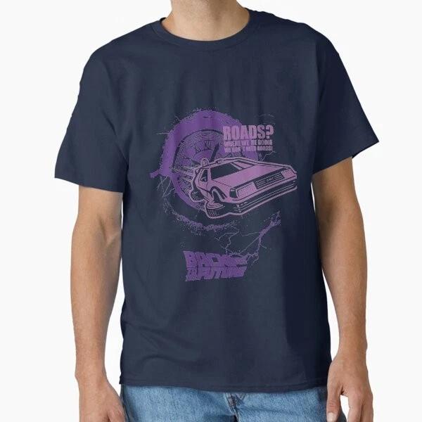 Back To The Future Classic Tshirt Made In Usaaus Tshirt S2xl S
