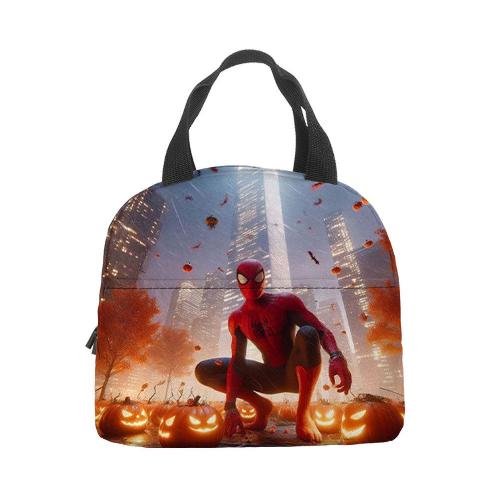 Spider-Man Handheld Bento Bag Insulation Bag Lunch Box Bag Lunch Bag With Lunch Bag Lunch Box Storage Bag