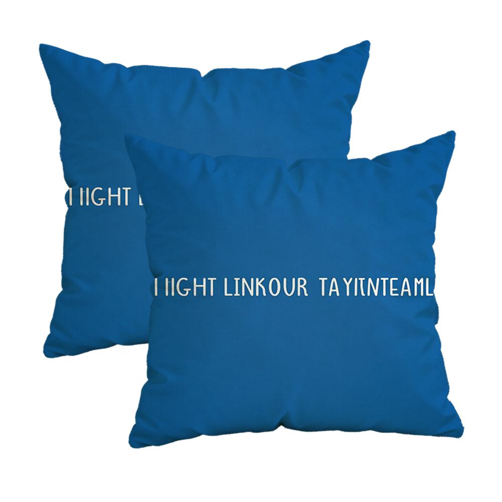Be Kind Printed Pillowcasezipper Design, Decorative Pillowcase, 45X45 Cm Pillowcase