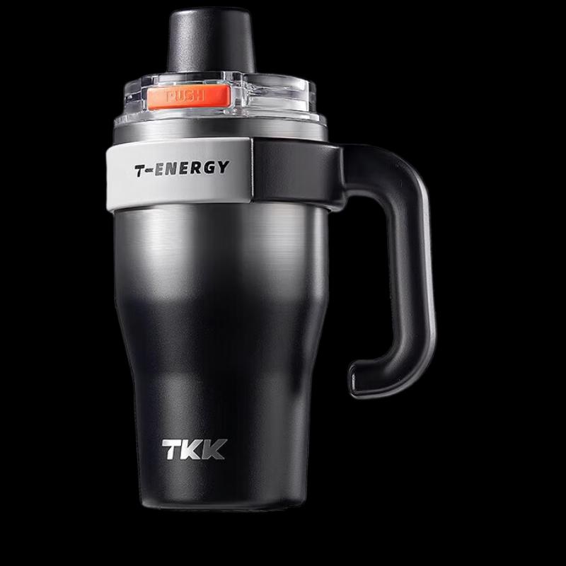 TKK 800ml Insulated Tumbler with Pop-Up Lid