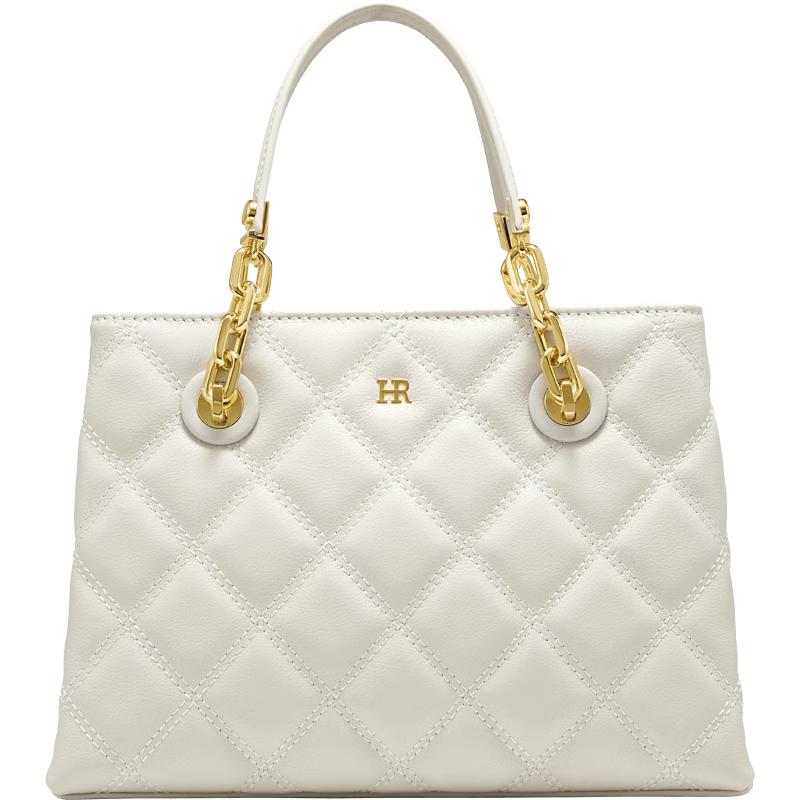 HR Helena Quilted Leather Shoulder Bag