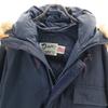 schott Made in USA down coat L Navy Men's Used