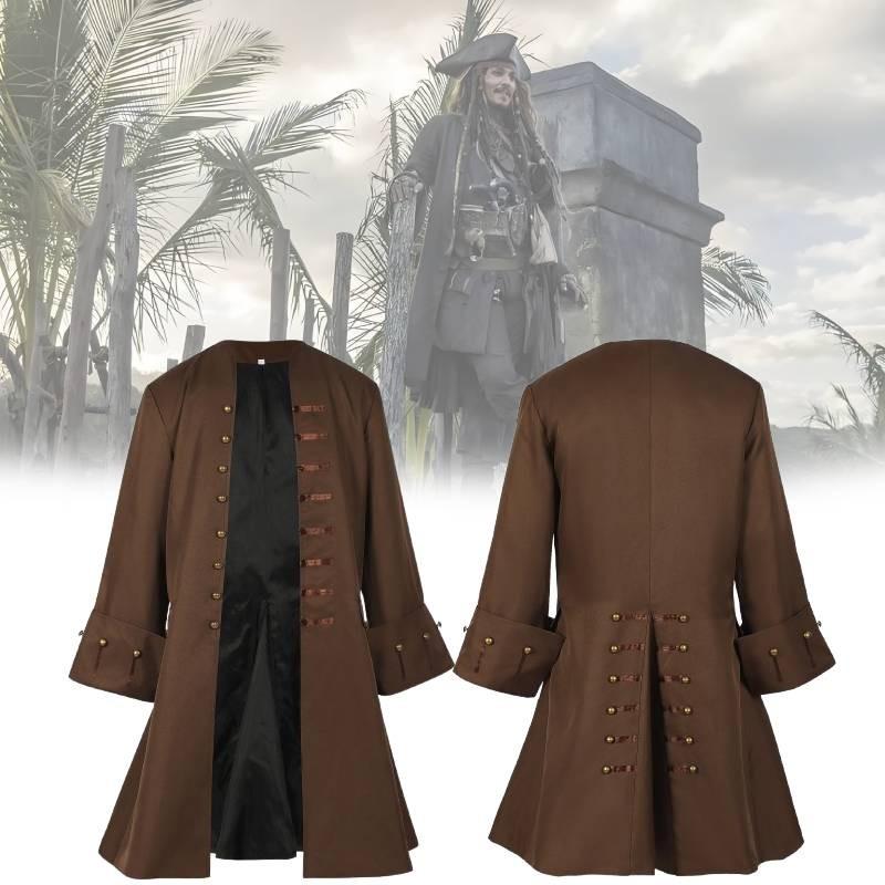 Elegant Pirates Of The Caribbean Adult Pirate Costume With Unique Renaissance Design
