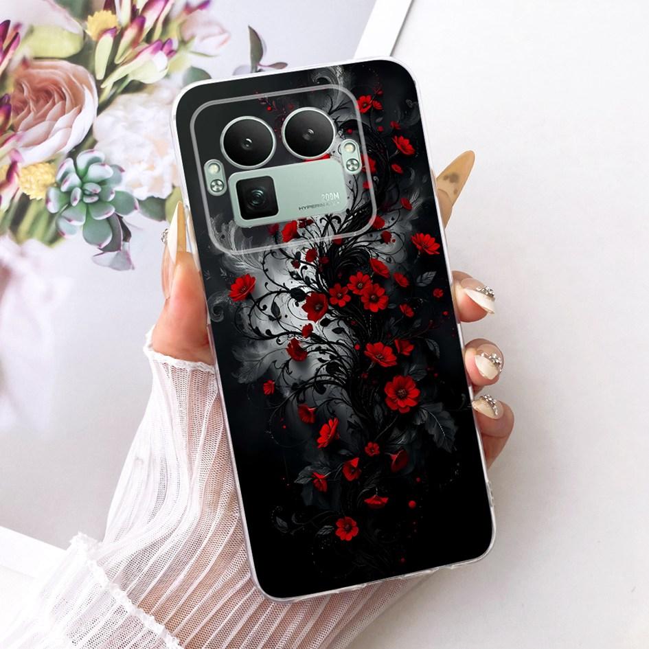 For Realme GT8 Pro 2025 Case RMX5210 Popular Flower Bowknot Soft Slim Silicone Back Cover For Realme GT 8 GT8 RealmeGT8 5G Coque