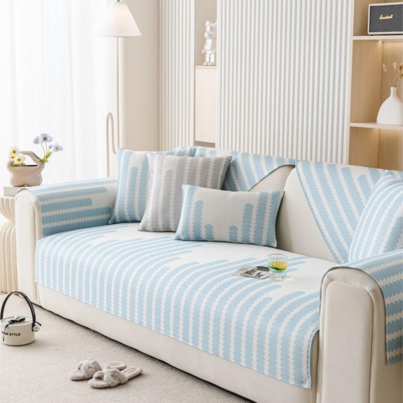 

Противоскользящий защитный чехол для дивана и мебели для гостиной, универсальный чехол для дивана из синели, роскошный чехол для дивана Comedor de 4 silla 70X70cm 1pc