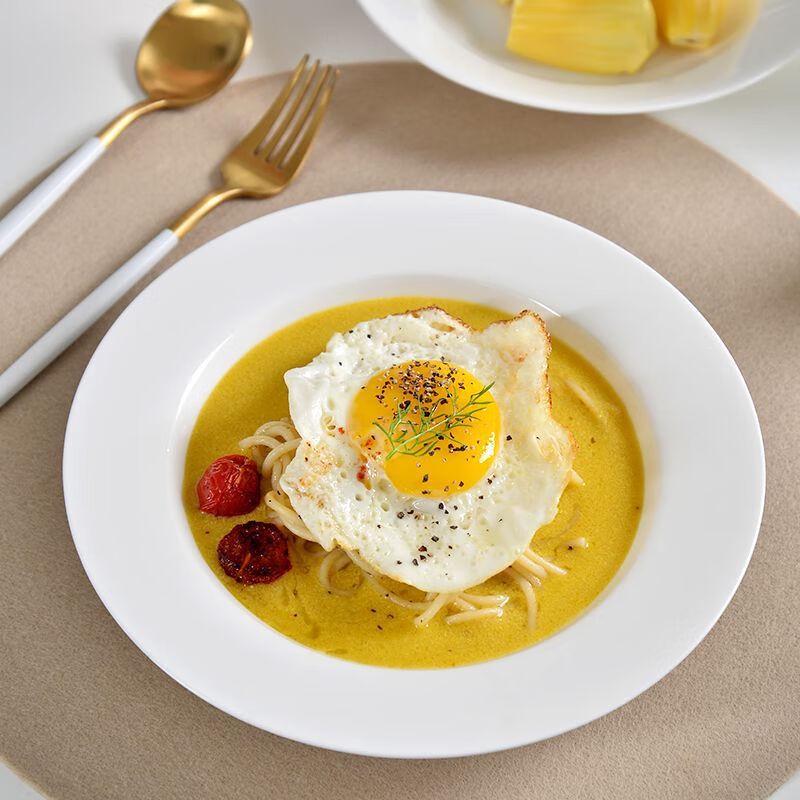 Linpan Bone China Straw Hat Deep Plate