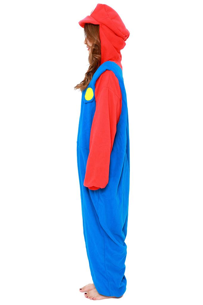 SAZAC Character Fleece Costume Super Mario Mario -