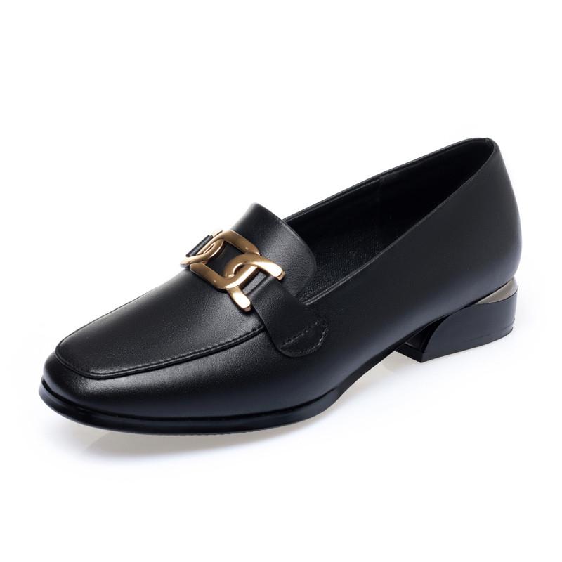Fashion AIYUQI Women's Shoes Spring 2025 New Women's Mid-heel Shoes Comfortable Work Mom Casual Square Head Ladies Shoes