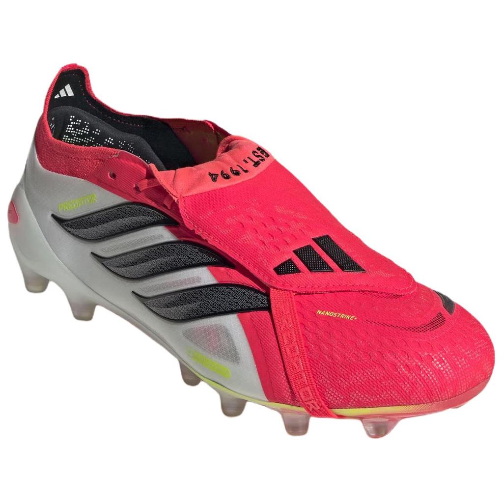Adidas PREDATOR ELITE AG Artificial Ground Artificial Turf Soccer Shoes Unisex Bright Red JR5899