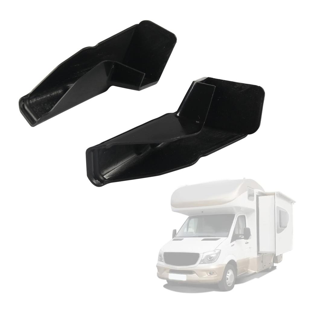 RVs Gutter Spouts Gutters For Gazebo RVs Roof Drip Edge 2 Left And 2 Right White Gutter Extender Guide