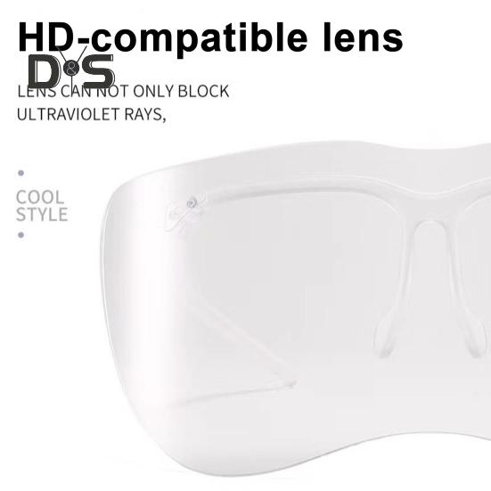 Outdoor-Fahrradbrille, klare Antibeschlaglinse, winddicht, sanddicht, leicht, für Männer und Frauen, Laufen, Motorradfahren, Sportbrille