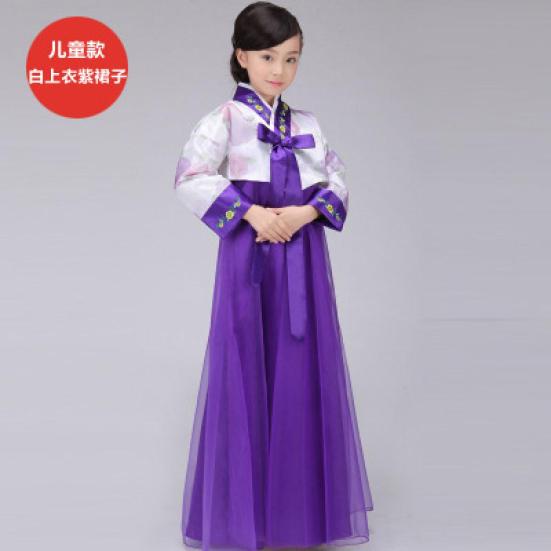 Barne-Hanbok, koreanske opptredenskostymer for barn, DaeJang Geum hye-dansekostymer, tradisjonelle koreanske kostymer