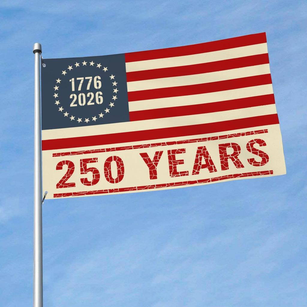 250th Anniversary American Flag Garden Decoration Flag