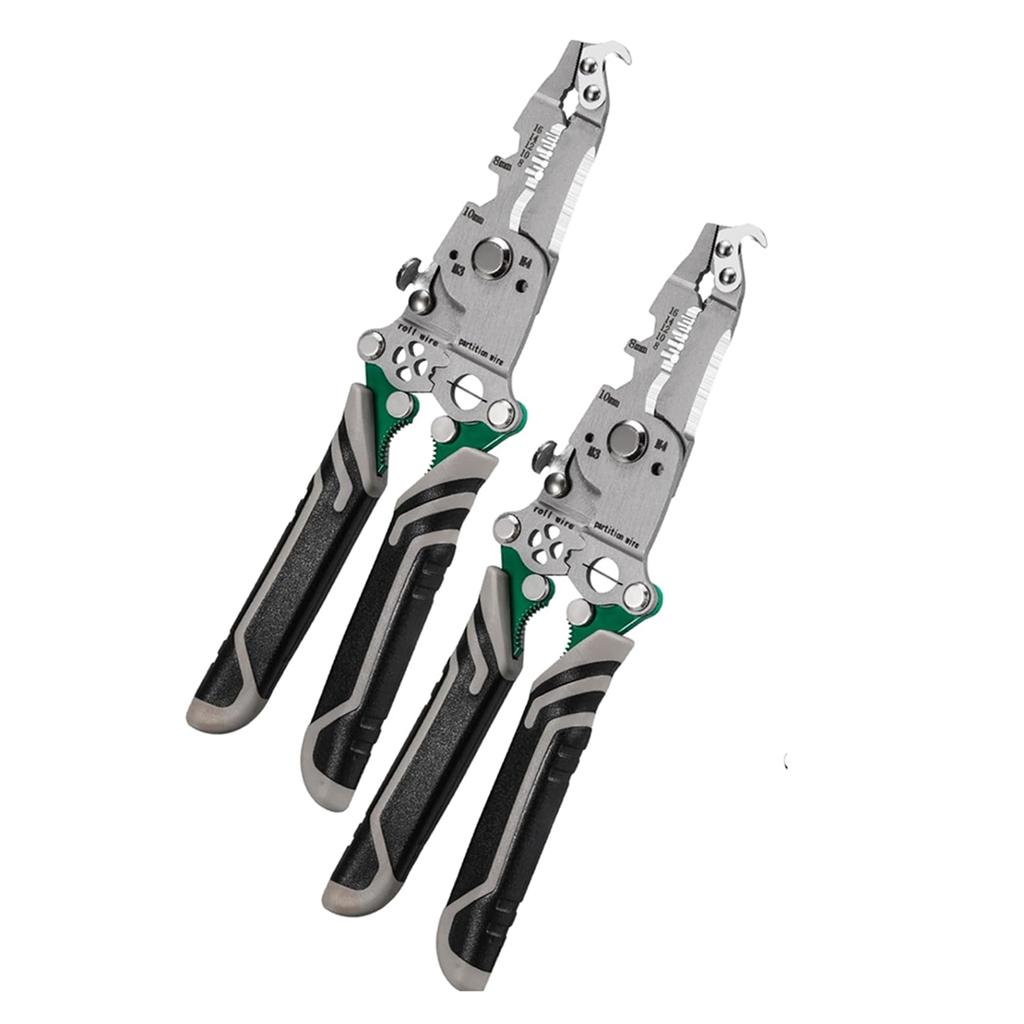 2025+ 18 in 1 Wire Stripper Foldable, Multifunctional Folding Wire Stripper-Professional Electrician Tool, Wire Stripper