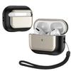 Modern Electroplated Leather Pattern Protective Case For Apple AirPods 4 3 Pro3 Pro2 Wireless Bluetooth Earphone Anti-Drop Cover
