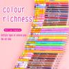 36pcs Color-Changing Glitter Pen Set/Liquid Glitter/Sparkling Star Gel Pens/Aurora Shimmer Pens/Highlighters for Journaling/Drawing/Doodling