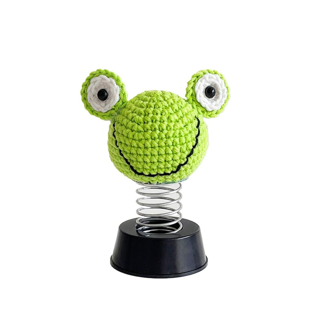 Gestricktes Tier-Muster Auto-Dekoration Häkel-Dekorationen Auto-Innenraum-Schmuck Wackel-Figur Armaturenbrett-Dekorationszubehör