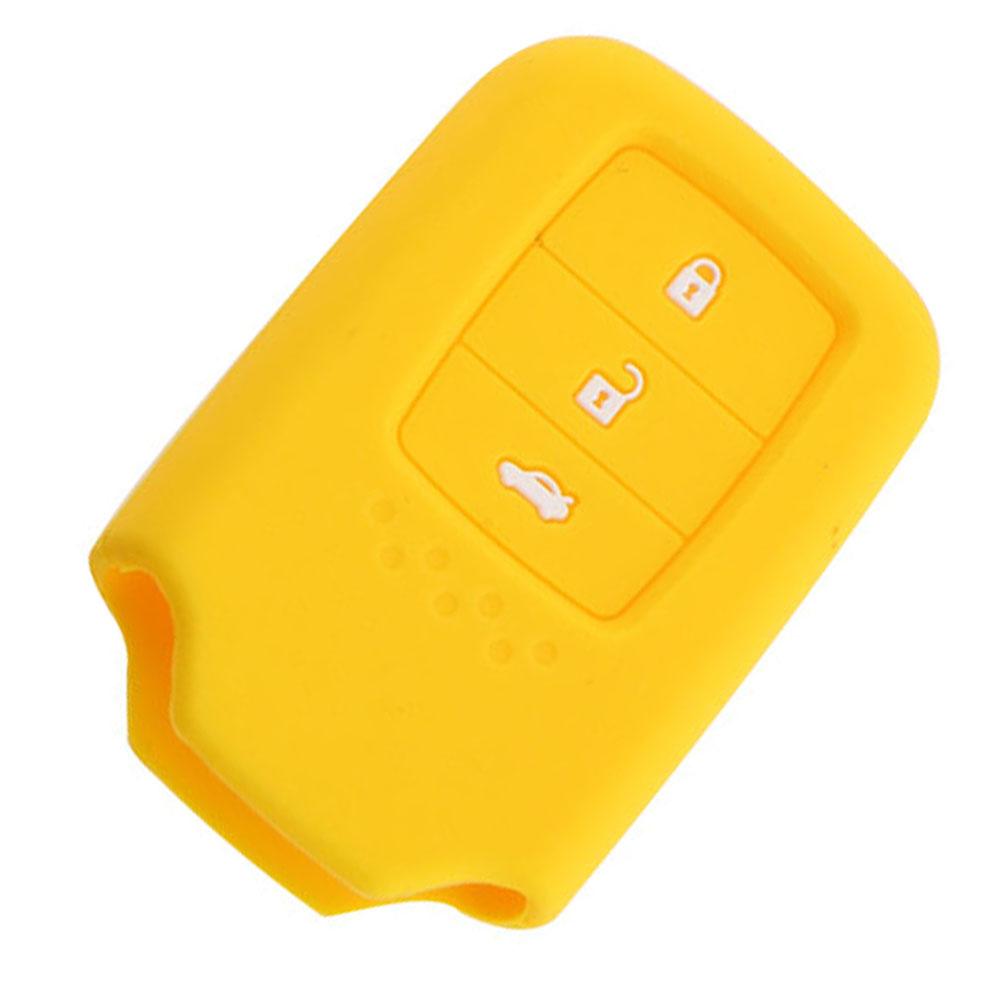 For Honda Crv Cr-V Pilot Accord Civic Jazz Jade Fit Hr-V Hrv Freed Key Case Silicone Key Cover Shell Fob Protector Accessories