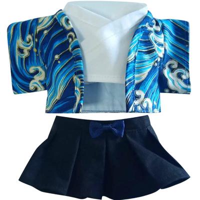 YUYAKESHI Puppe Baumwollpuppenkleidung Puppenkleidung Kleiderwechsel Japanische Kleidung 20cm Für Plüschtiere Niedliches Hemd Zubehör Jacke Plüschtier