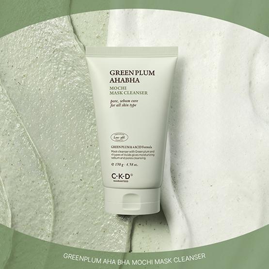 CKD Green Plum AHA BHA Mochi Mask Cleanser 150ml
