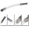 2PCS New Car Deluxe Fuel Jug Hose Filler For Racing Utility Gas Can Kit VP Spout