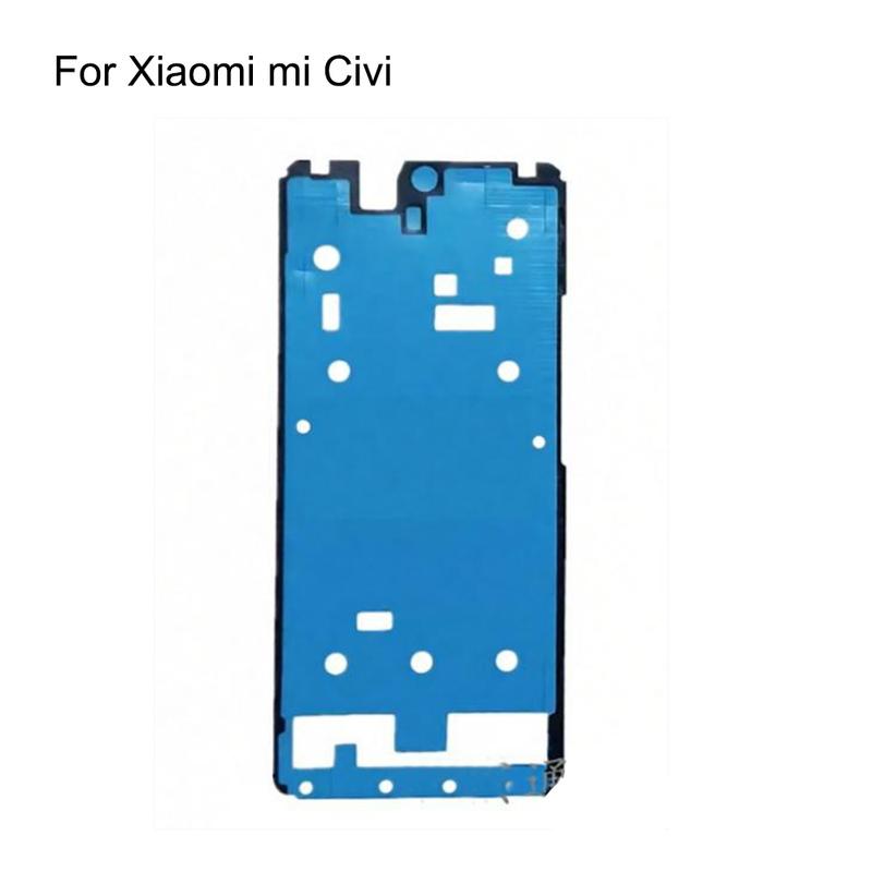 2PCS For Xiaomi Mi Civi 4 Front LCD Display Frame Bezel Waterproof Seal Tape Glue Adhesive Sticker 3M Screen Xiao Mi Civi 2 3