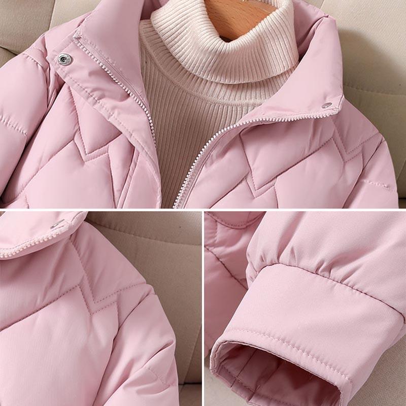 Coat for Women Cotton Autumn Winter Thickened Casual Oversize Double Layer Windbreaker Jacket