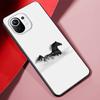 Running Horse Case for Xiaomi Mi 11 Lite 5G 12 Pro Note 10 10T 9 SE 9T 10S 8 A2 Lite CC9 Redmi Note 11 9S K40 TPU Phone Cover
