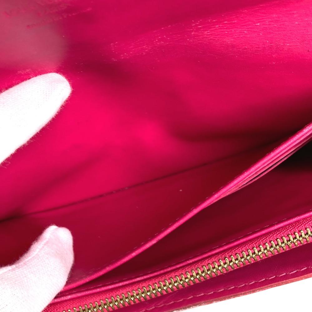 Louis Vuitton M93633 MonogramVernis Portefeuille Sarah bifold Long Wallet