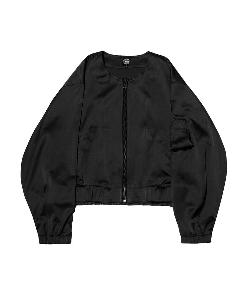 The Geeks G-1 Line Crew Jacket - Black
