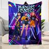 Music Fashion Fusion Blanket Soft & Cozy Suitable for Couch Bedding Office Four Seasons Universal Digital Print